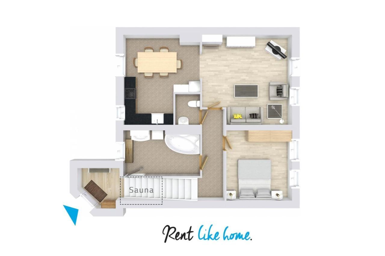 Miedzyzdroje Stylowy Apartament Z Sauna By Noclegi Renters Luaran gambar